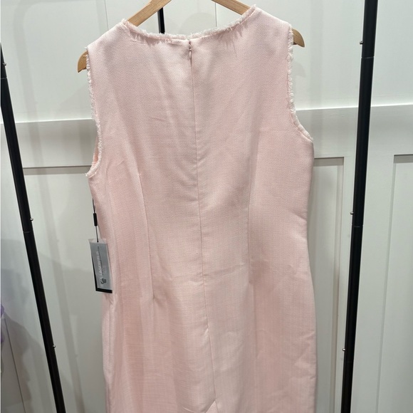 Karl Lagerfeld Classic Pink Dress and Jacket Tweed Ensemble - Picture 3 of 6
